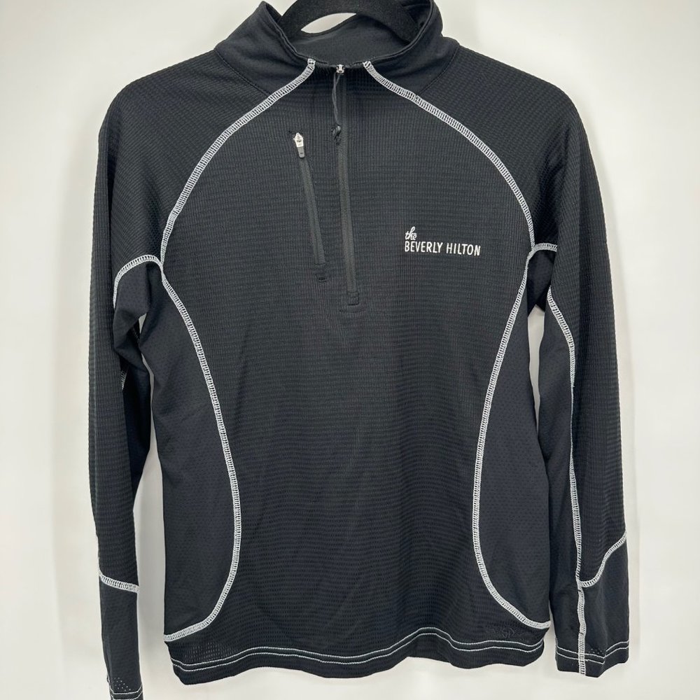 Women's Straight Down Golf 1/4 Zip The Beverly Hilton Pullover‎ Size S